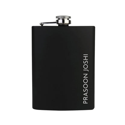 Personalized Engraved Hip Flask for Men - Gift for Husband - Add Name