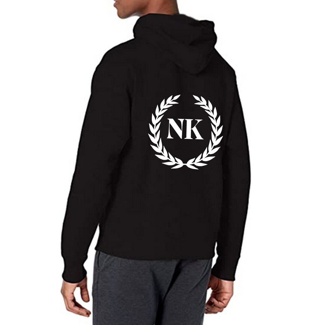 Customized Black Hoodie Personalised Sweatshirts Online Nutcase