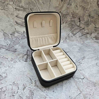 Customized Jewelry Box Organizer for Travel Storage Case for Rings, Earrings and Pendants