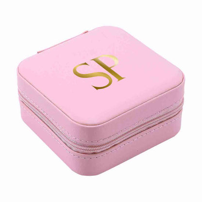 Personalized Girls and Women PU Leather Box Organizer for Jewelry