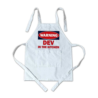 Customized Apron for your Kids - Warning Nutcase