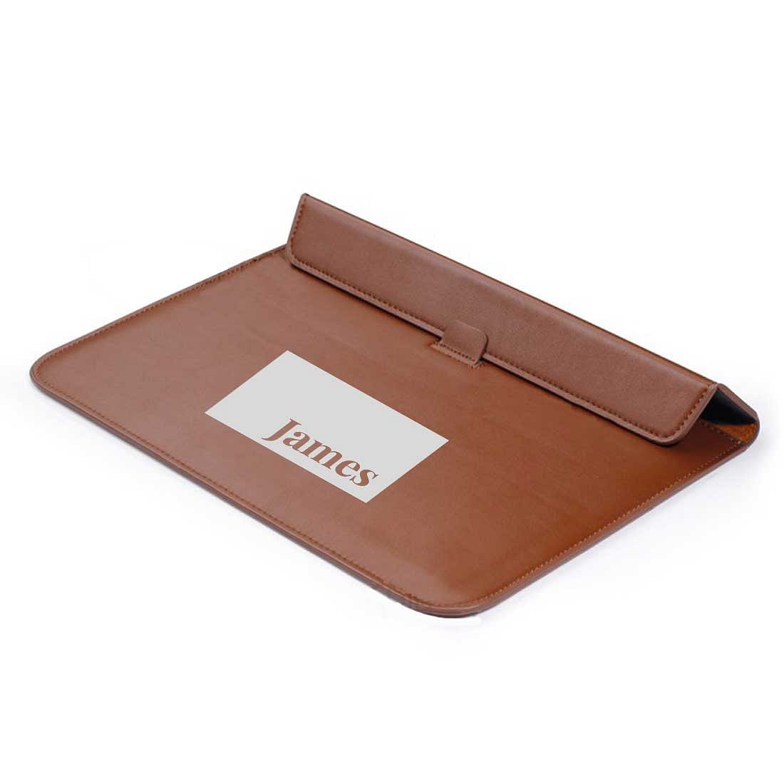 Personalized Laptop Cover For Men - Box Name Nutcase