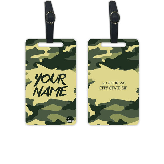 Personalized Bag Luggage Tag - Add Your Name - Set of 2 Nutcase