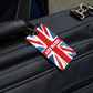 Unique Luggage Tags Personalized for Travel Set of 2 - Union Jack