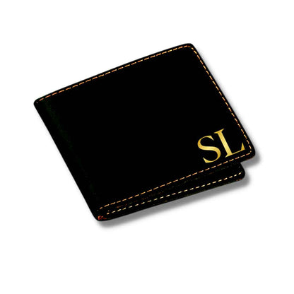 Best Mens Personalized Wallets for Gents Customized Gift - Initials Nutcase