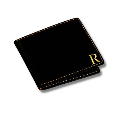 Personalised Monogrammed Mens Wallet for Birthday Gift Nutcase