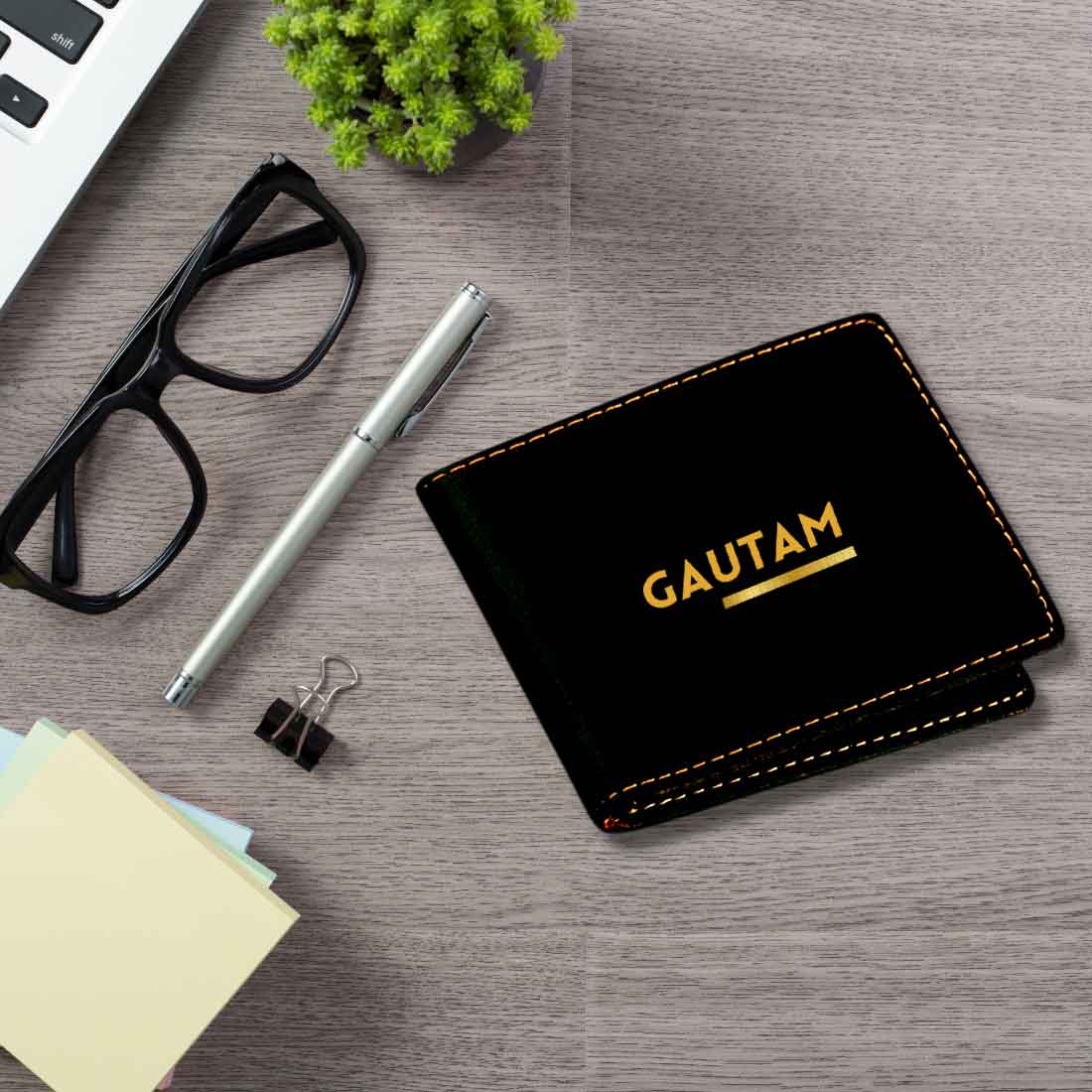 Buy Personalized Wallet Men With Name Gents Purse Online – Nutcase