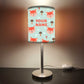 Personalized Kids Bedside Night Lamp-Fox And Mushroom Nutcase