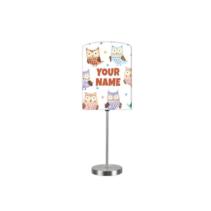 Personalized Kids Bedside Night Lamp-Owl Designer Nutcase