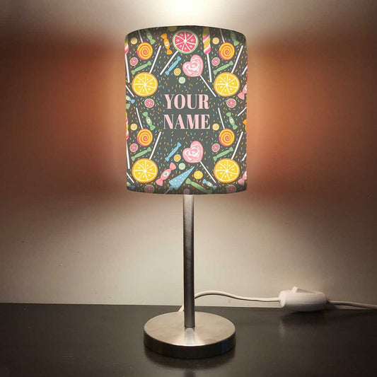 Personalized Kids Bedside Night Lamp-Candy Nutcase