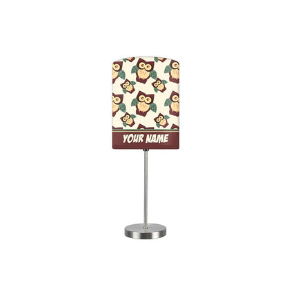 Personalized Kids Bedside Night Lamp-Owl Design Nutcase