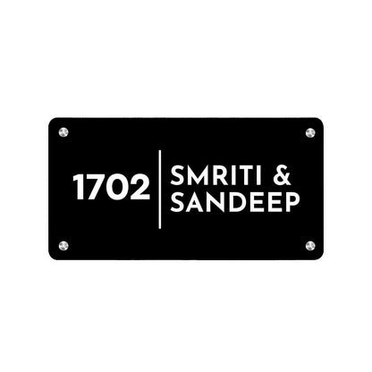 steel name plates for home price