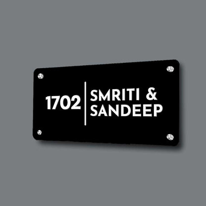 name plate stainless steel