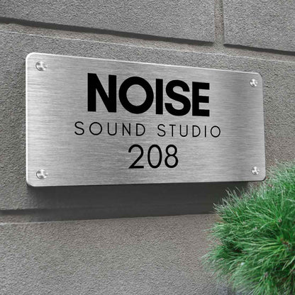 steel name plates for home price