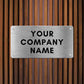 steel name board for company