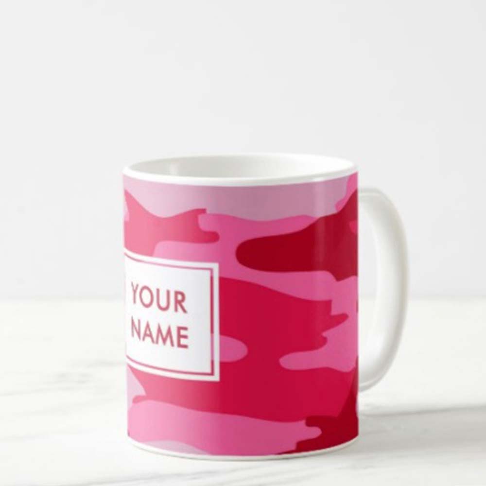 Customized Beautiful Mug - Pink Camo Nutcase