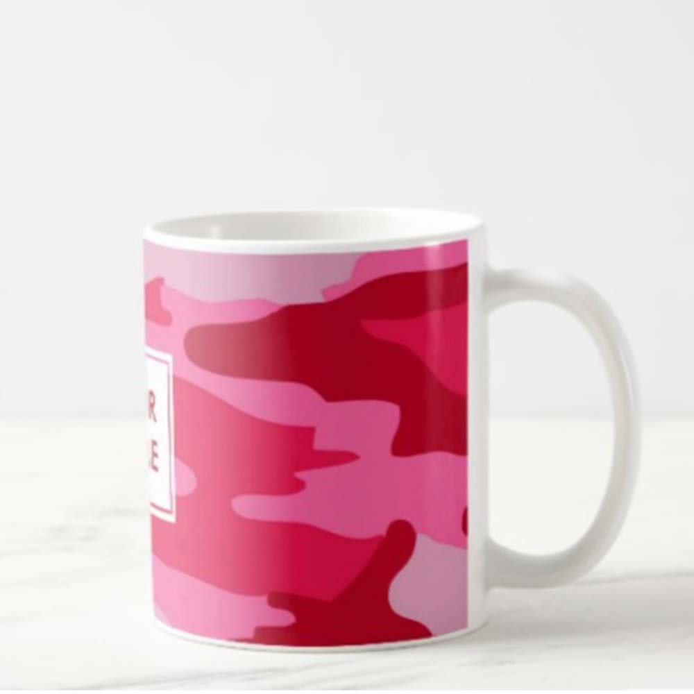 Customized Beautiful Mug - Pink Camo Nutcase