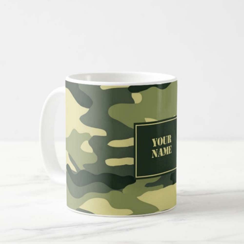 Personalized Friends Mug - Camouflage Nutcase