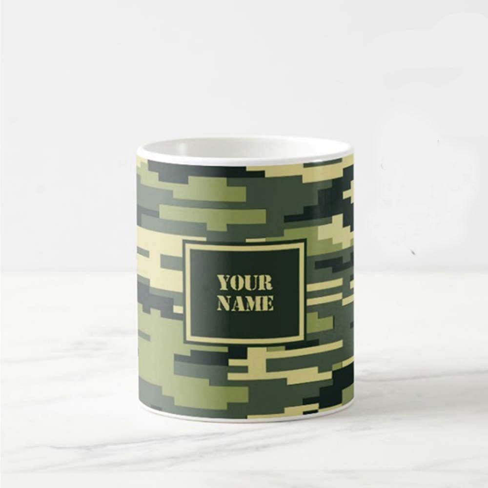 Personalised Travel Mug - Army Nutcase