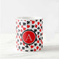 Personalized Coffee Tea Cups - Ace Hearts Nutcase