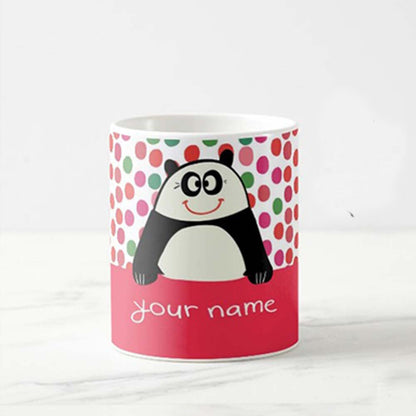 Customized Mug Photo Printing - Black Panda Nutcase