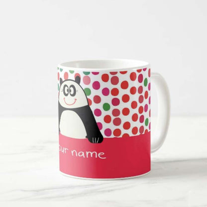 Customized Mug Photo Printing - Black Panda Nutcase