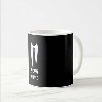 Customized Printed Mugs - Suit Up Nutcase