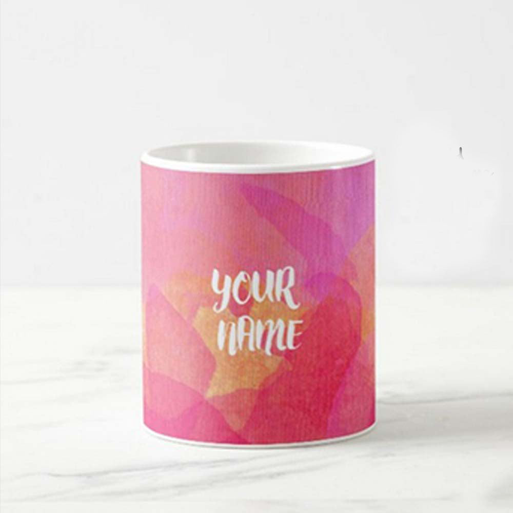 Custom Tumbler Cups - Pink Watercolor Nutcase