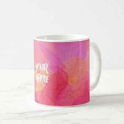 Custom Tumbler Cups - Pink Watercolor Nutcase