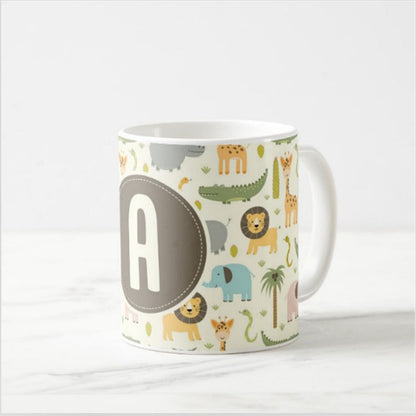 Customized Friends Coffee Mug - Cute Elephant Nutcase