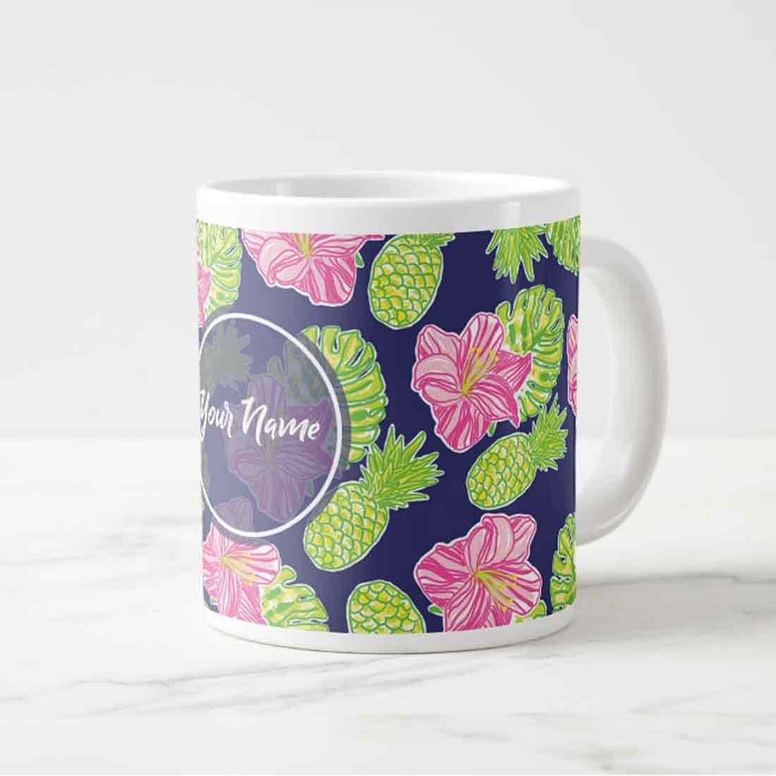 Personalised Photo Mug - Pineapple Leaves Nutcase