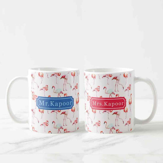 Customized Gift Mugs - Mr & Mr Swan Nutcase