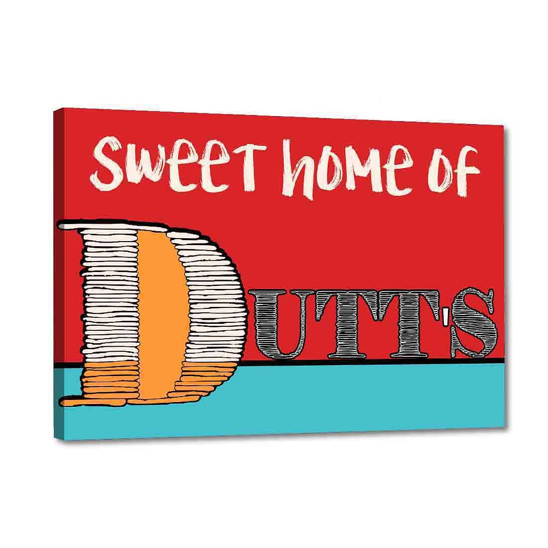 Cool Customized Door Nameplate - Sweet Home Nutcase