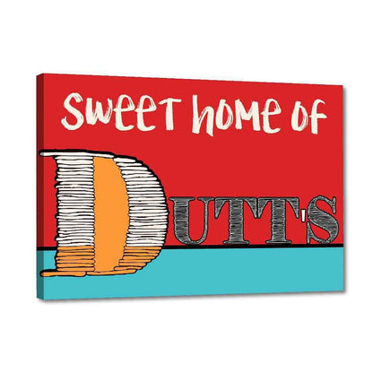 Cool Customized Door Nameplate - Sweet Home Nutcase