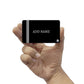 Custom Printed NFC Cards for Business -  Minimal Black Nutcase