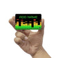 Stylish Customised NFC Business Cards - Music Nutcase