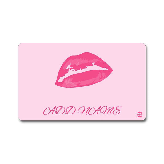 Custom-Made Digital NFC Business Cards - Pink Lips Nutcase