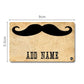Custom-Made NFC Visit Cards -  Hipster Mustache Funny Nutcase