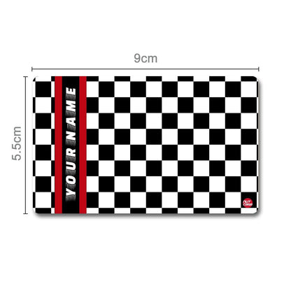 Create Customized NFC Name Card - Racer Nutcase