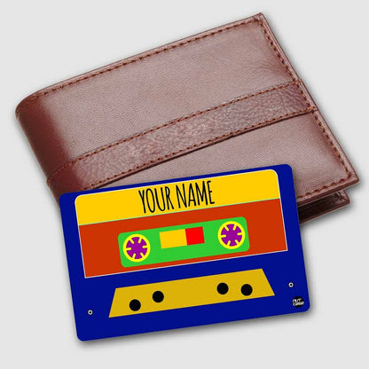 Personalized NFC Smart Card -  Blue Cassette Nutcase