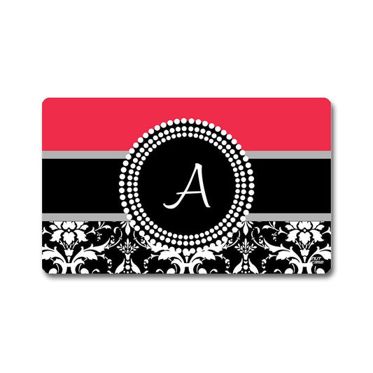 Personalized NFC Smart Card -  Damask Red Nutcase