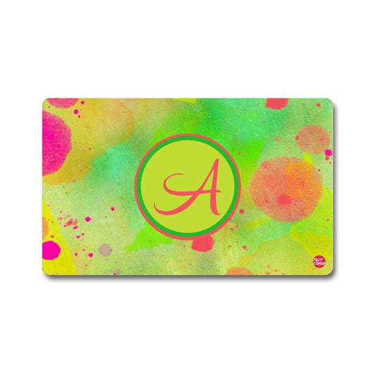 Customized NFC Digital Smart Card -  Green Watercolors Nutcase