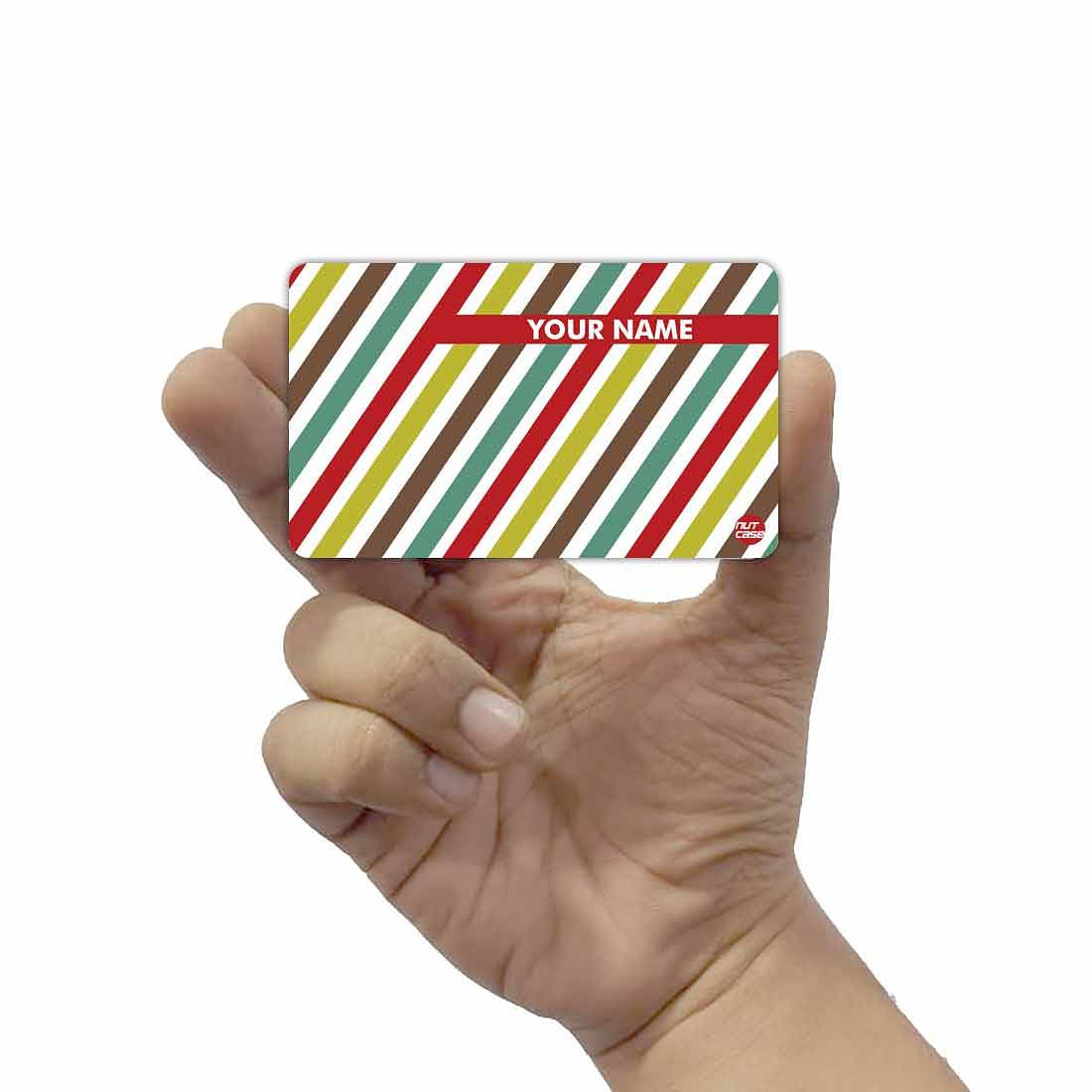 Customized NFC Business Card -  Cross Lines Nutcase