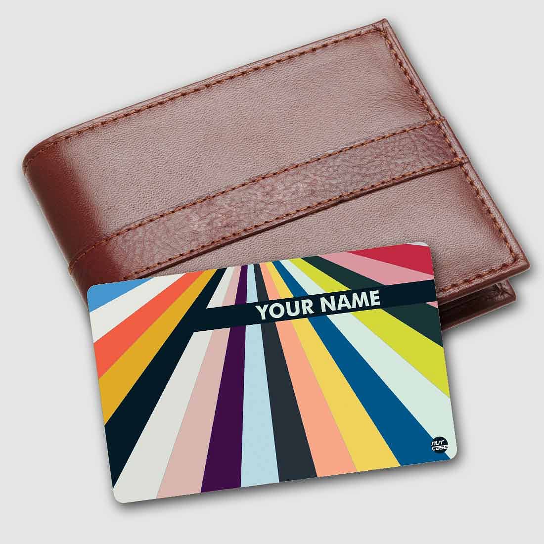 Personalized NFC Smart Card -  Esta Art Multicolor Nutcase