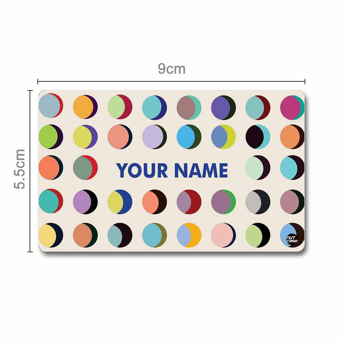 Personalized NFC Smart Card -  Painting Colors Nutcase