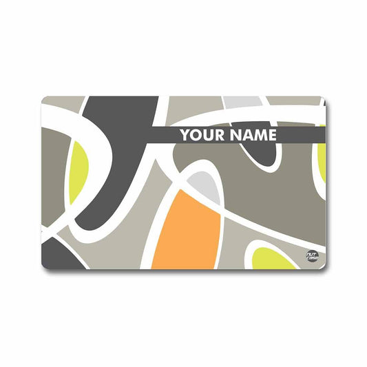 Customized NFC Business Card -  Wavy Lines Nutcase