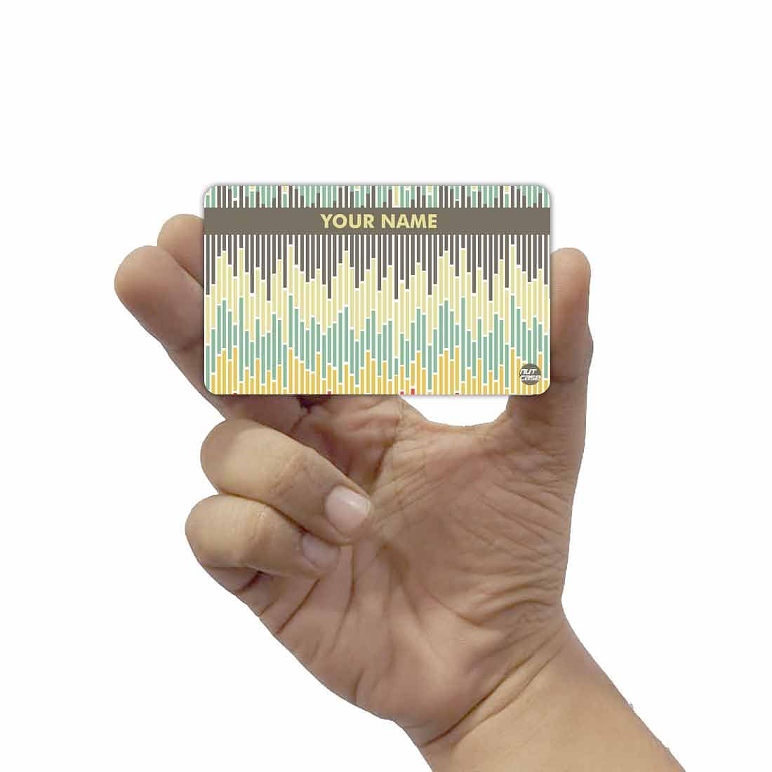 Customized NFC Digital Business Card -  Music Wave Nutcase