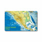 Personalized NFC Smart Card -  Atlas Map Nutcase