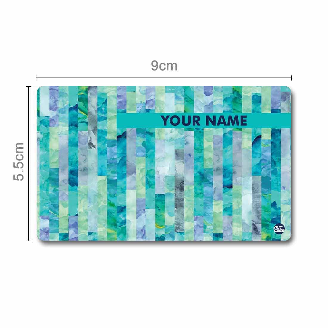 Personalized NFC Business Card -  Marble Lines Nutcase