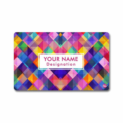 Personalized NFC Digital Smart Card - Colorful Checkbox Nutcase